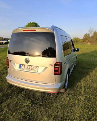Volkswagen Caddy cena 75000 przebieg: 147000, rok produkcji 2017 z Radziejów małe 22